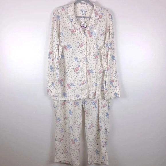 Charter Club Floral Pajama Set Size XXL - Picture 1 of 9